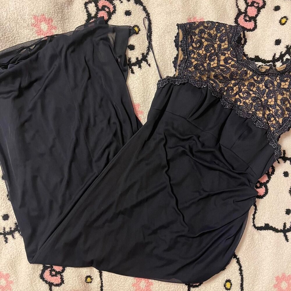 Alex-evenings Women's Navy Dress